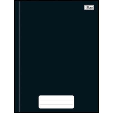 Imagem de Caderno Brochura 1/4 Capa Dura Pepper 80 Folhas Preto Pct Com 05-104364