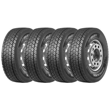 Imagem de KIT 4 Pneus Royalblack DL011 295/80 R22.5 Aro 22.5 154/149M 18PR Borr