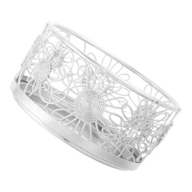 Imagem de Suporte de clipe de papel de metal, mini balde redondo de aço inoxidável, organizador compacto para escritório, mesa, papelaria, maquiagem, itens pequenos