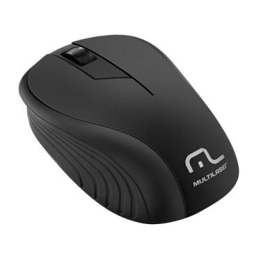 Imagem de Mouse Óptico MS350 Preto Sem Fio com Design Ergonômico e 1200 DPI - mu