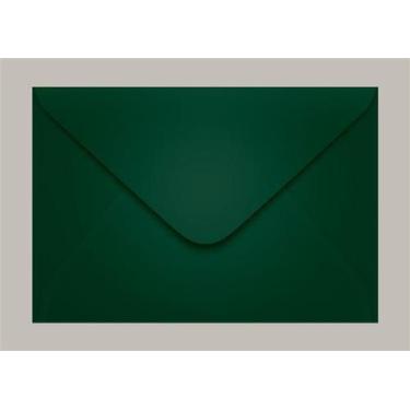 Imagem de Envelope Convite 235X160 Verde Escuro Brasil - Scrity