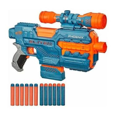 Preços baixos em NERF Nerf Longstrike CS-6 Pistolas de Dardos e