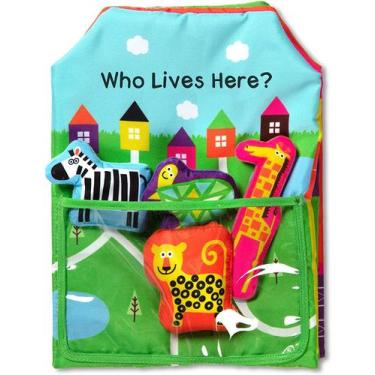 Imagem de Melissa &Amp Doug Kââ's Kids Who Lives Here 8-Page Soft Book For Babie