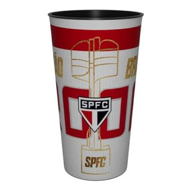 Imagem de Copo do São Paulo Oficial Campeão Brasileiro 2008 - Plástico 550ml