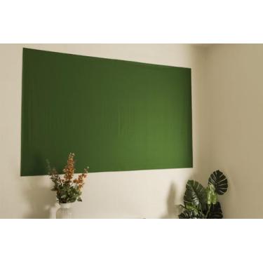 Imagem de Cortina Blackout Painel 2,15x1,35 PVC Liso Com Fecho Auto Contato - Fe