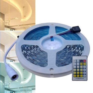 Imagem de Fita Led 5025 Luz Fria, Quente E Neutra 5M De 12V E Controle - CBC