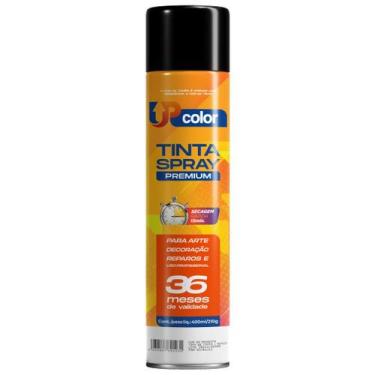 Imagem de Tinta Spray Alta Temperatura - UpColor, Preto Fosco