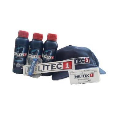 Imagem de 3 Militec-1 Cond. Metal - 200 Ml + Boné + Chaveiro + Adesivo - Dist. A