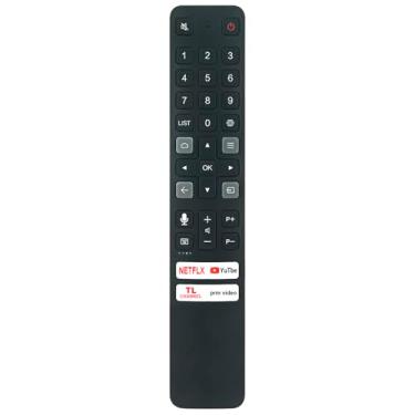 Imagem de RC901V FMRG Voice Remote Substituição para TCL Smart TV 85C825 75P725 85P725 55C727 65C727 75C727 55P725 65P725 50C725 55C725 65C725 75C725 5C725 55C825 43P725 50P725 65C825 75C825