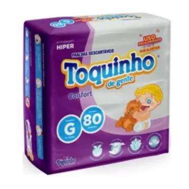 Imagem de Fralda Infantil Toquinho Confort Sec Embalagem Hiper, G