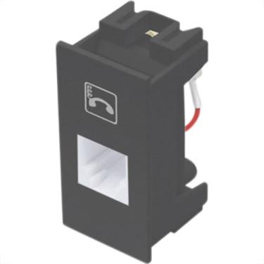 Imagem de Modulo Fame Habitat Black 4039 Rj11 4V