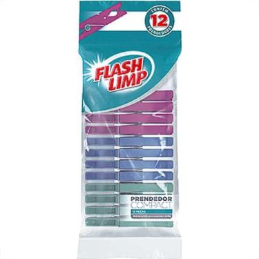 Imagem de Prendedor Flashlimp Compact C/12 6858 - FLASH LIMP