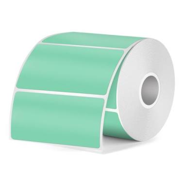 Imagem de Etiquetas Térmicas FINDAT Green - 350 Unidades (2x1cm) - Retângulo de 