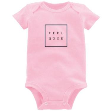 Imagem de Body Bebê Feel Good - Foca na Moda, Rosa bebê, P