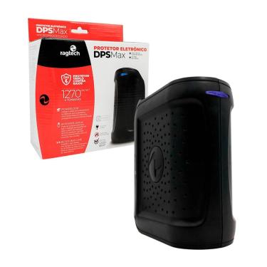 Imagem de Protetor Eletrônico Ragtech Dps Max, Bivolt, 4 Tomadas