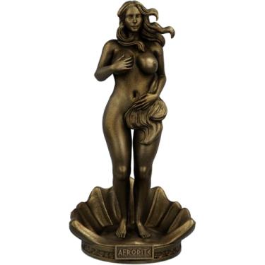 Imagem de Estátua Afrodite - Nascimento de Vênus - Versão 2 (Cor Ouro Velho)