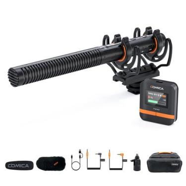 Imagem de Microfone Shotgun comica VM40 48 kHz/32 bits Float Rec