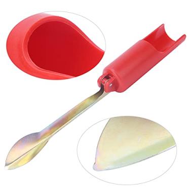 Imagem de Conjunto Compacto de Suporte do da Haste de Pesca Vermelha, Suporte pá Metal 4pcs para Hastes Spincast, Material Durável (32 * 4,5 * 4,5cm)