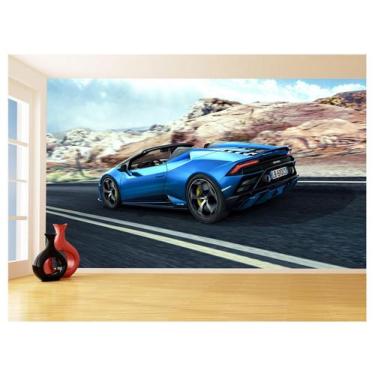 Imagem de Papel De Parede Carro Lamborghini V10 Huracan 3,5M Car203 - Você Decor