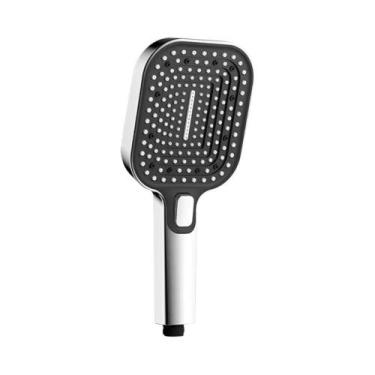 Imagem de Chuveiro De Mão Retangular Grande Com Supercarga De Pressão, Misturado