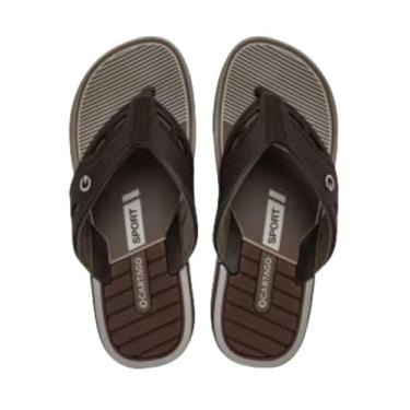 Imagem de Cartago, CHINELO DE DEDO MASCULINO CARTAGO DALLAS 12158 MARROM Cor:Bege/Marrom/Bronze;Tamanho:40