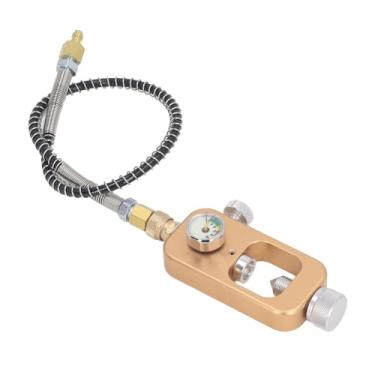 Imagem de Aramox Adaptador de Tanques HPA Adaptador de Reabastecimento de Tanque Langable para Arma PCP, Segura e Fácil de Operar para Diversos Entusiastas do Material de Liga de Alumínio