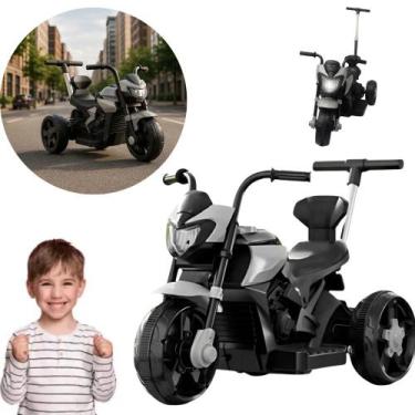 Imagem de Mini Moto Esportiva Elétrica 6v Infantil Com Controle Remote e Som Par