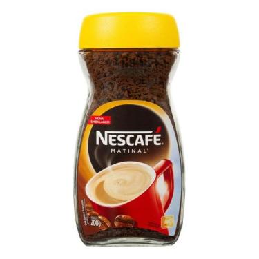 Imagem de Cafe soluvel granulado tradicional Nescafe Matinal vidro - Nescafé