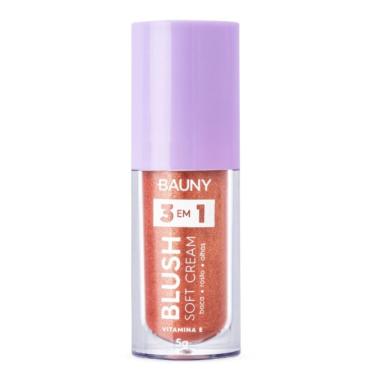 Imagem de Blush Líquido Bauny Soft Cream 3 em 1 Cor Bossy 5g