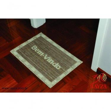 Imagem de Mini Capacho Sisal Look Bem Vindo 001 Castor 040x060 Cm