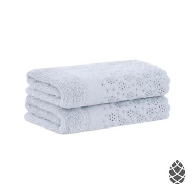 Imagem de Jogo De Toalhas Buddemeyer Lovely Lavabo 2 Peças 100% Alg