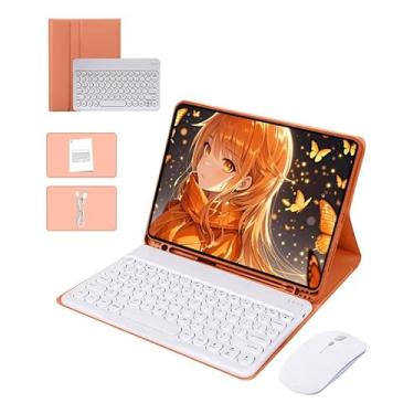 Imagem de Kit Capa para Samsung Tab S8 Ultra : Capa para Tablet + Teclado Removível + Mouse