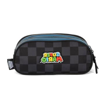 Imagem de Estojo Triplo Mario Azul Luxcel ET49884MO 2026
