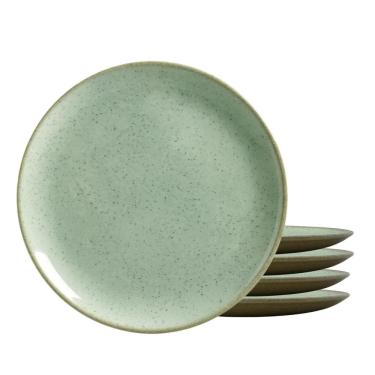 Imagem de Jogo De Pratos Sobremesa Cerâmica 4Pc 20Cm Provance Alleanza