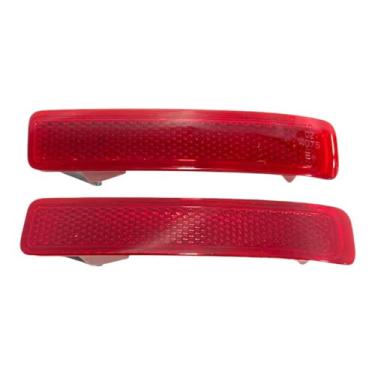 Imagem de Par De Refletor Traseiro Parachoque Original Fiat Strada