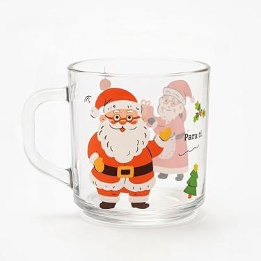 Imagem de Kit com 6 Canecas Natalinas Xicara Natal Presente Jogo de Chá Café