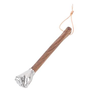 Imagem de SUNGOOYUE Martelo de Punho, Cabo de Madeira, Cabeça Forjada de Aço Inoxidável, Martelo Multifuncional para Uso de Emergência, Jardinagem, Carro Doméstico, Acampamento Ao Ar Livre (Cabeça de punho)