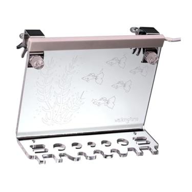 Imagem de Ｂｅｓｇａ Organizador de Ferramentas para Aquário, Suporte de Parede Prático em Acrílico para Pintura de Peixes, Suporte para Pinças E Clipes, Guppies