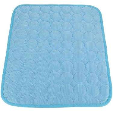 Imagem de Manta de Resfriamento Antilog para Cães Tapete Cão Gato Pet Travesseiro Automático Cama Verão Clima Quente Almofada Multifuncional Humano Seda Gelo Respirável Plegável Lavável à Máquina