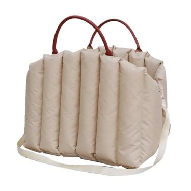 Imagem de Ninho de assento carro portátil para pet transportador cachorro pequeno gato viagem quente no inverno filhote tecido Oxf