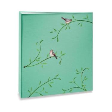 Imagem de Álbum de Fotos Floral 200 Fotos 10x15 Rebites Ical 328