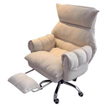 Imagem de Cadeira reclinável cadeira de estudo macia para jogos cadeiras de escritório ergonômicas sofá preguiçoso para quarto, cadeiras de mesa de escritório em casa, cadeira de computador, encosto poltrona