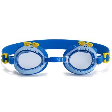 Imagem de Óculos Natação Infantil Antiembaçante Piscina Praia Nash Azul Tubarão