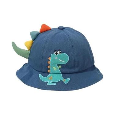 Imagem de Boné de Dinossauro para Crianças - Primavera/Verão - Proteção Solar pa