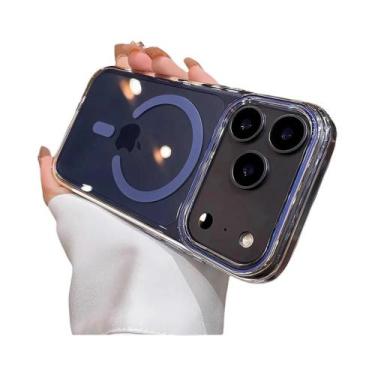 Imagem de Capa Magnética Ultrafina Transparente De PC Magsafe Para iPhone 17 16 