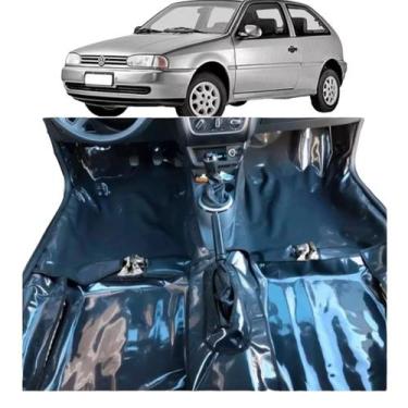 Imagem de Tapete vinil gol g2 g3 g4 2 portas grafite - MANOS TAPETES