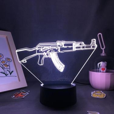 Imagem de Modelo de corrida de câmera de carro de acrílico 3D com luz noturna - 
