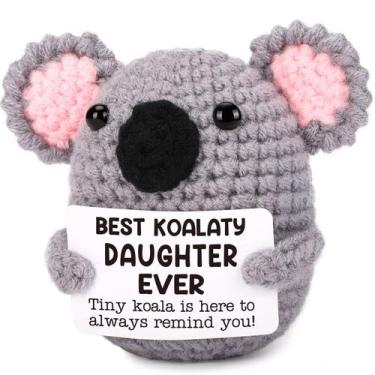 Imagem de Boneco de brinquedo NEVERNERVE Crochet Koala, 5x8x9 cm, presente