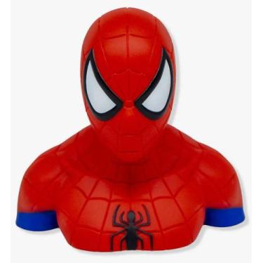 Imagem de Cofre 3D Homem Aranha Busto Marvel Zona Criativa Licenciado