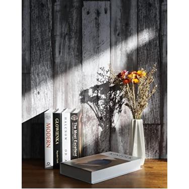 Imagem de Cicicwind Papel de Parede de Madeira Rústica, 197 In X 17.7 In